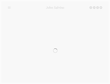 Tablet Screenshot of johnsalvino.com